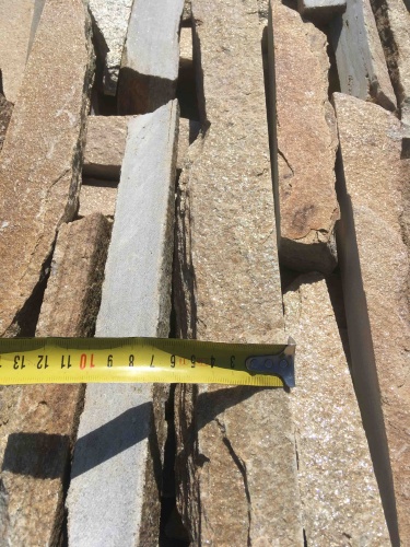 Горбушка златолит золотистый для облицовки купить в Туапсе