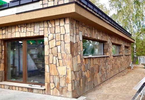 Плитняк кора дерева для фасада купить в Туапсе