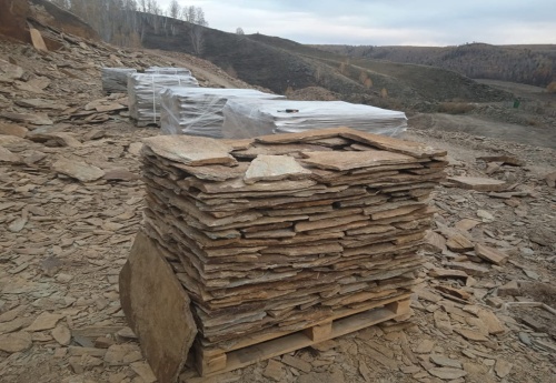 Плитняк кора дерева для цоколя, отмостки купить в Туапсе