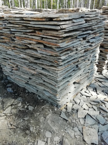 Плитняк златолит Уральский для цоколя, отмостки купить в Туапсе