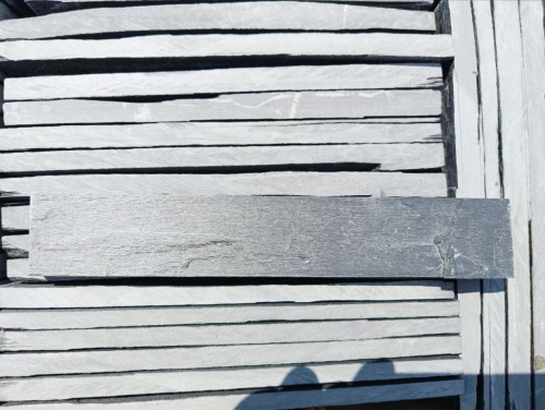 Плитка чёрная из натурального камня фасадная 30 см * 5 см, толщина 7 мм -30 мм купить в Туапсе