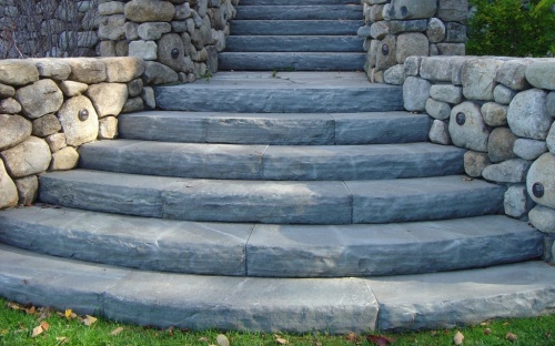 златолит серо-голубой для ландшафтного дизайна